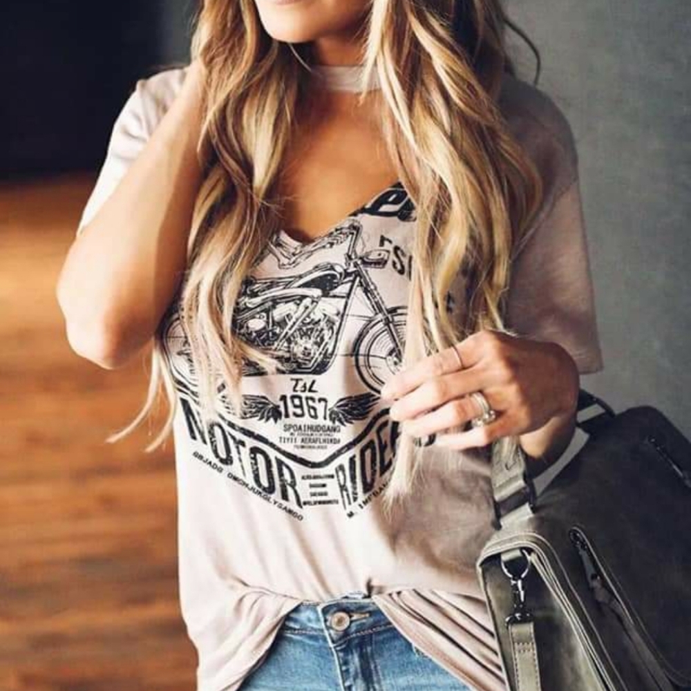 Women's Biker Babe T-Shirt